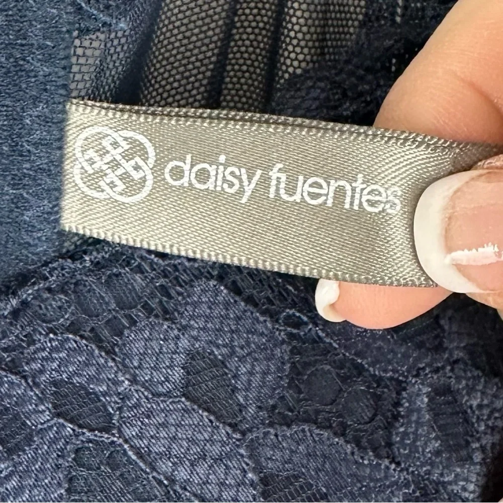 Daisy Fuentes flirty mesh